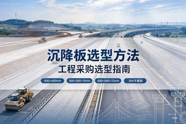 达拉特旗沉降板选择方法