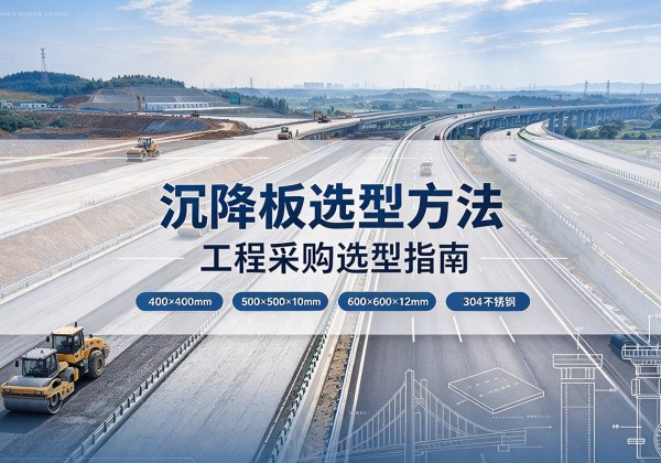 达拉特旗沉降板选择方法